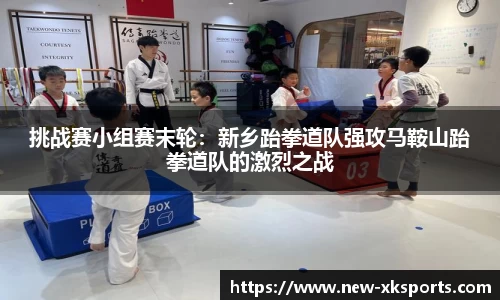 挑战赛小组赛末轮：新乡跆拳道队强攻马鞍山跆拳道队的激烈之战